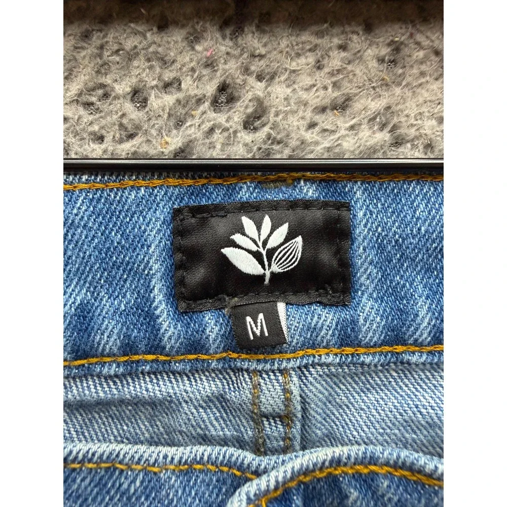 Magenta Skateboards OG Baggy Denim Pants Blue Stonewash Mens Size M